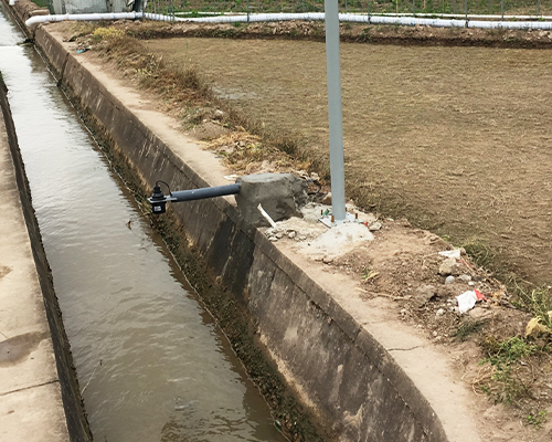 Ultrasonic open channel flowmeter Ultrasonic open channel flowmeter