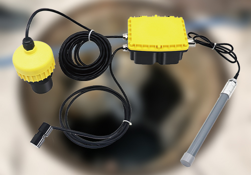Low-Power Ultrasonic Manhole Level