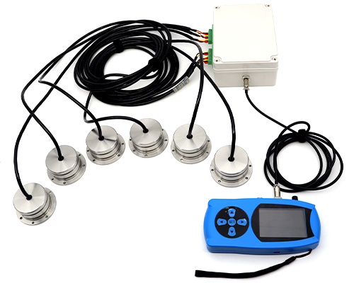 Ultrasonic tree testing sensor