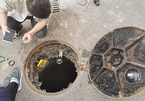 3.6V Low-Power Manhole Level Gauge