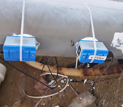 Ultrasonic Clamp-On Pipe Flow Meter
